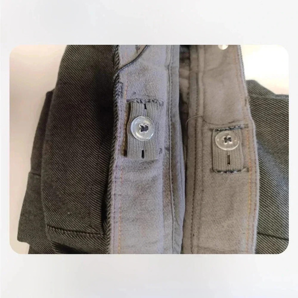 Zara Grey Herringbone  Dress Pants Trousers Size 11-12 - Picture 12 of 12
